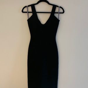 Herve Leger Sadie dress black